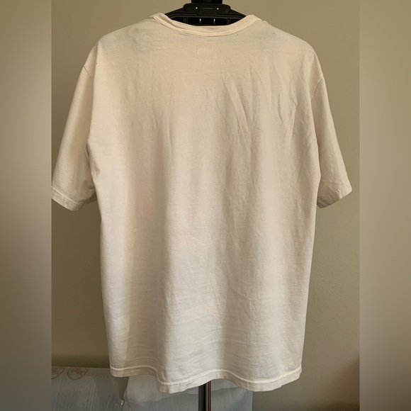 The North Face Women's White Cotton Logo Crew Neck Short Sleeve T-Shirt L - Picture 2 of 4